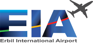 لۆگۆی فڕۆکەخانەی نێودەوڵەتی هەولێر